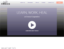 Tablet Screenshot of crocuscooperative.org